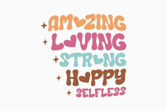 Amazing Loving Retro Mothers Day SVG for Crafts Graphics