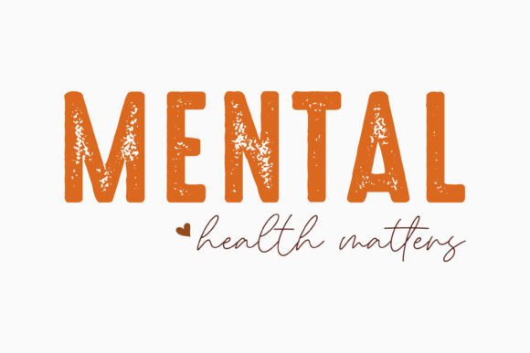 Mental Health Matters SVG: Graphics for Wellness Crafts