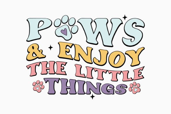 Paws and Enjoy: Retro Dog Graphics for Crafts