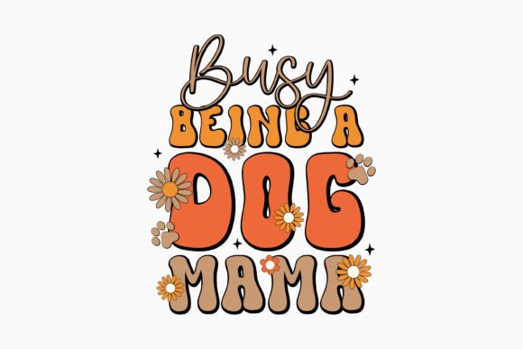 Retro Funny Dog SVG: Graphics & Crafts Branding