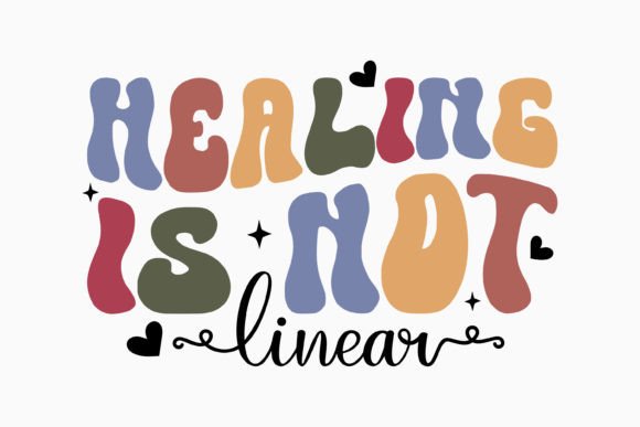 Retro Mental Health Quotes SVG for Graphics and Crafts
