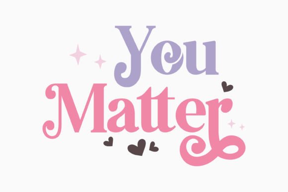 Retro Mental Health Quotes SVG: Graphics for Crafts