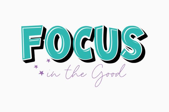 Retro Mental Health SVG Focus in the Go: Graphics & Crafts
