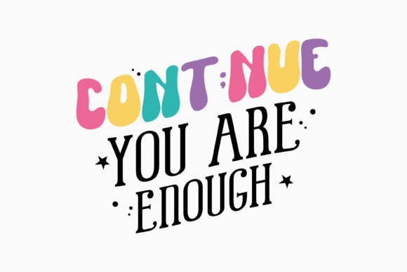 Retro Mental Health SVG Graphics for Wellness Crafts