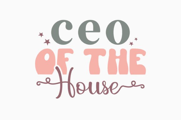Retro Mothers Day CEO Graphics for Crafts