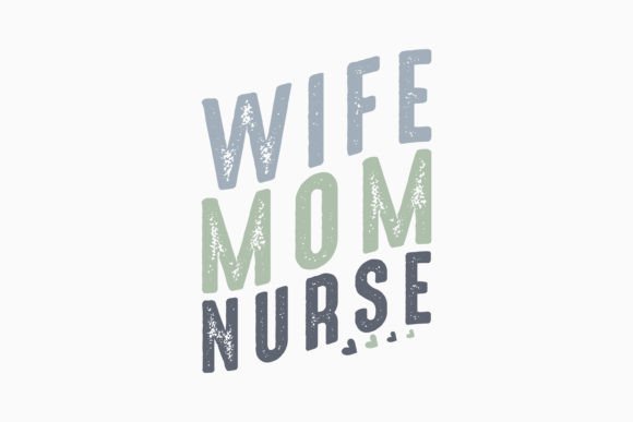 Retro Nurse Quote Graphics for Crafts and Digital Sales